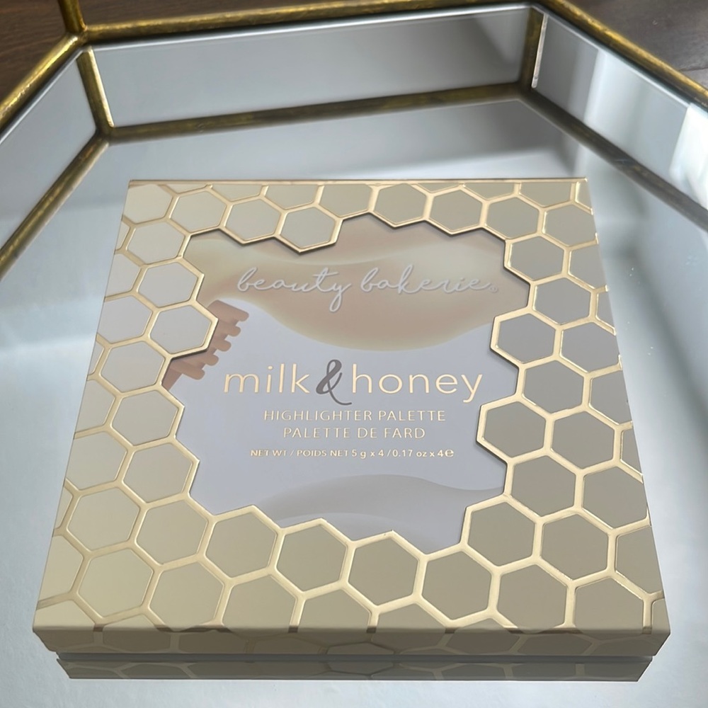 NWT Beauty Bakerie Milk & Honey Highlighter Palette | 4 Shades